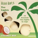 Coconut Wax Tea Lights- Box of 12