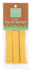Pop-Up Cellulose Sponge 3-Pack