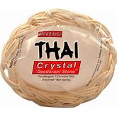 Thai Deodorant Stone in Basket- 3.5oz